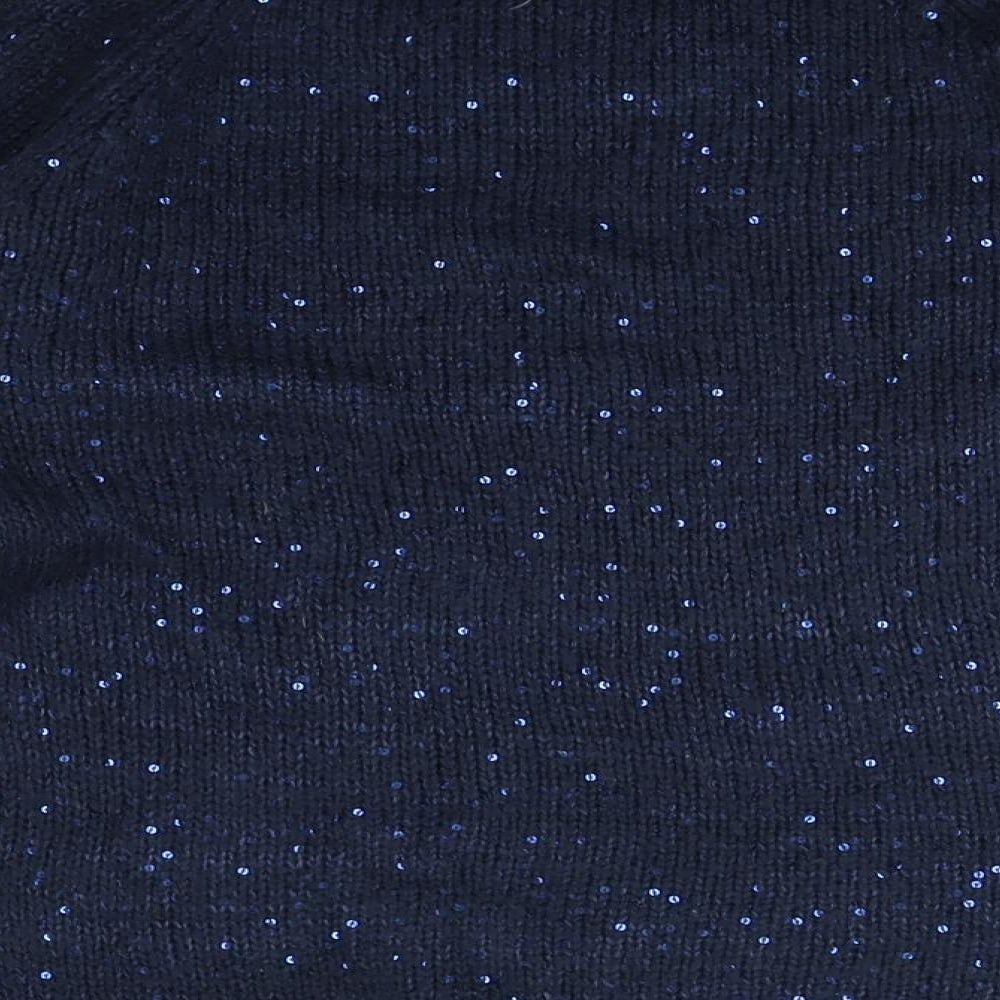 Knitwear Womens Blue   Pullover Jumper Size L