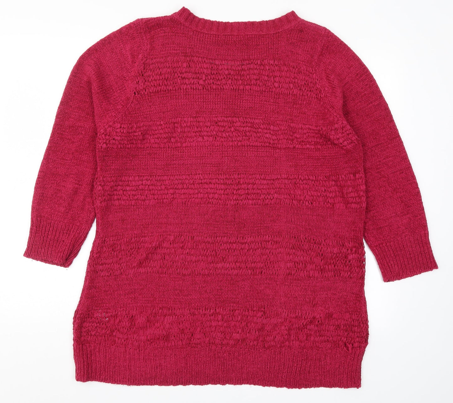 Savoir Womens Pink  Knit Pullover Jumper Size 18