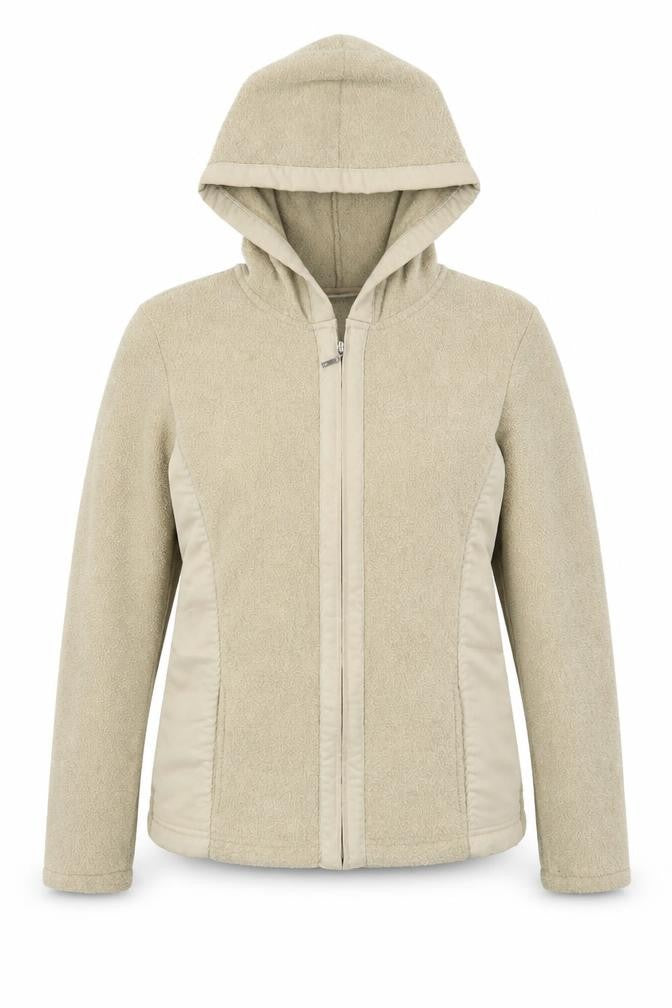 Next Womens Beige  Flannel Jacket  Size 8
