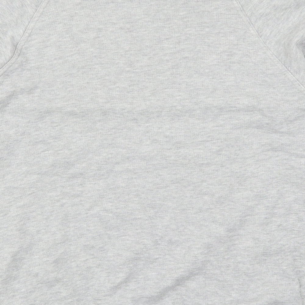 Topshop Womens Grey   Pullover Sweatshirt Size 14
