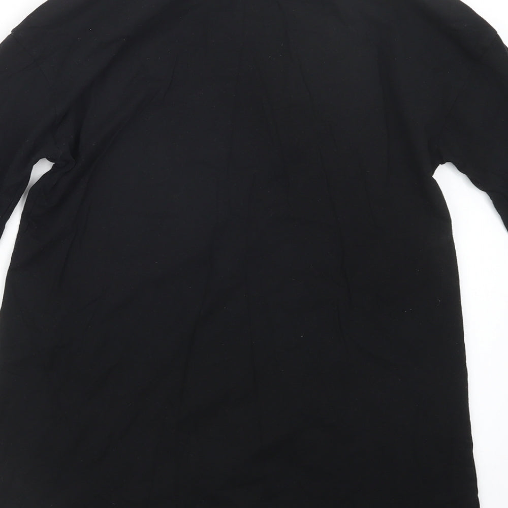 SheIn Girls Black   Basic T-Shirt Size 10 Years