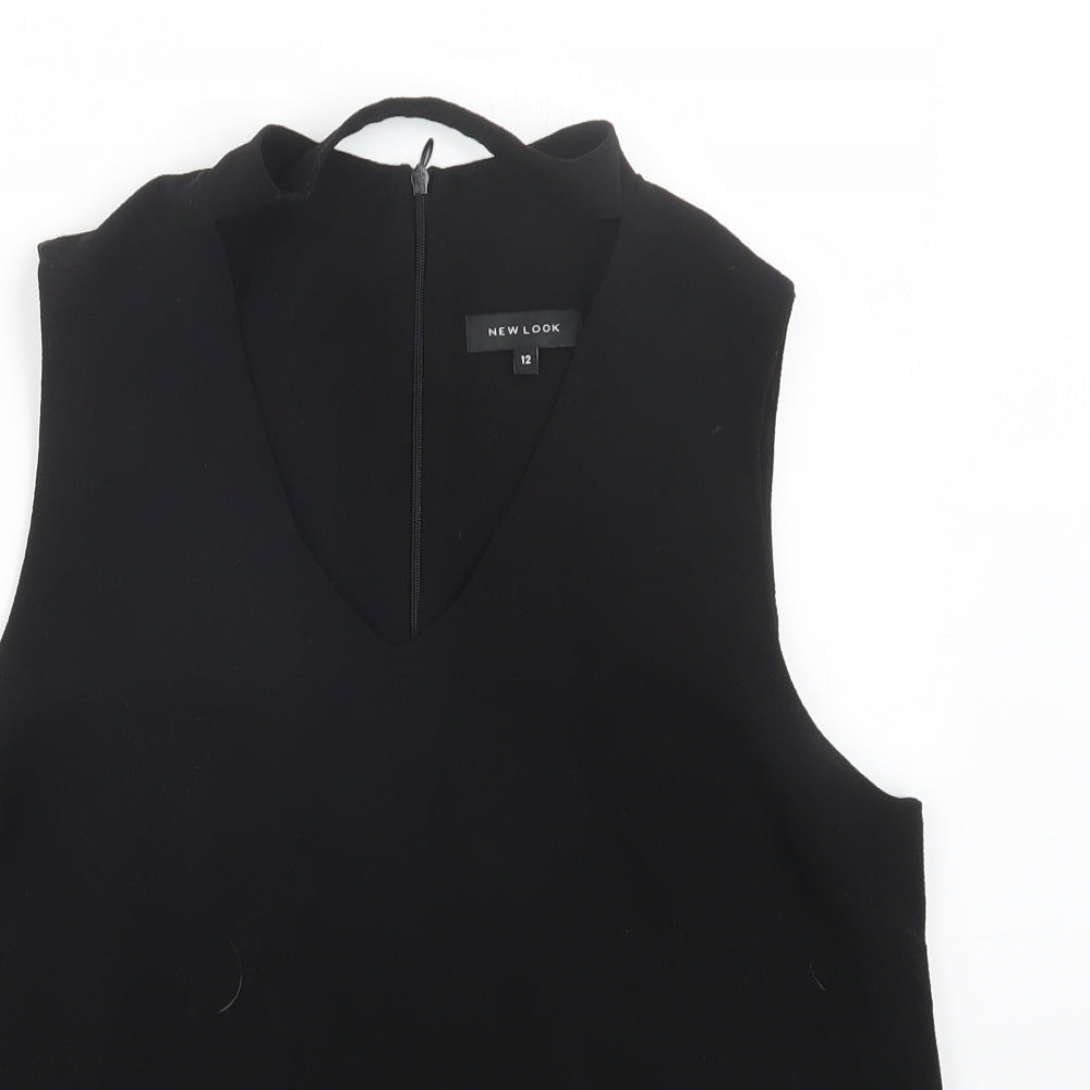 New Look Womens Black   Basic Blouse Size 12