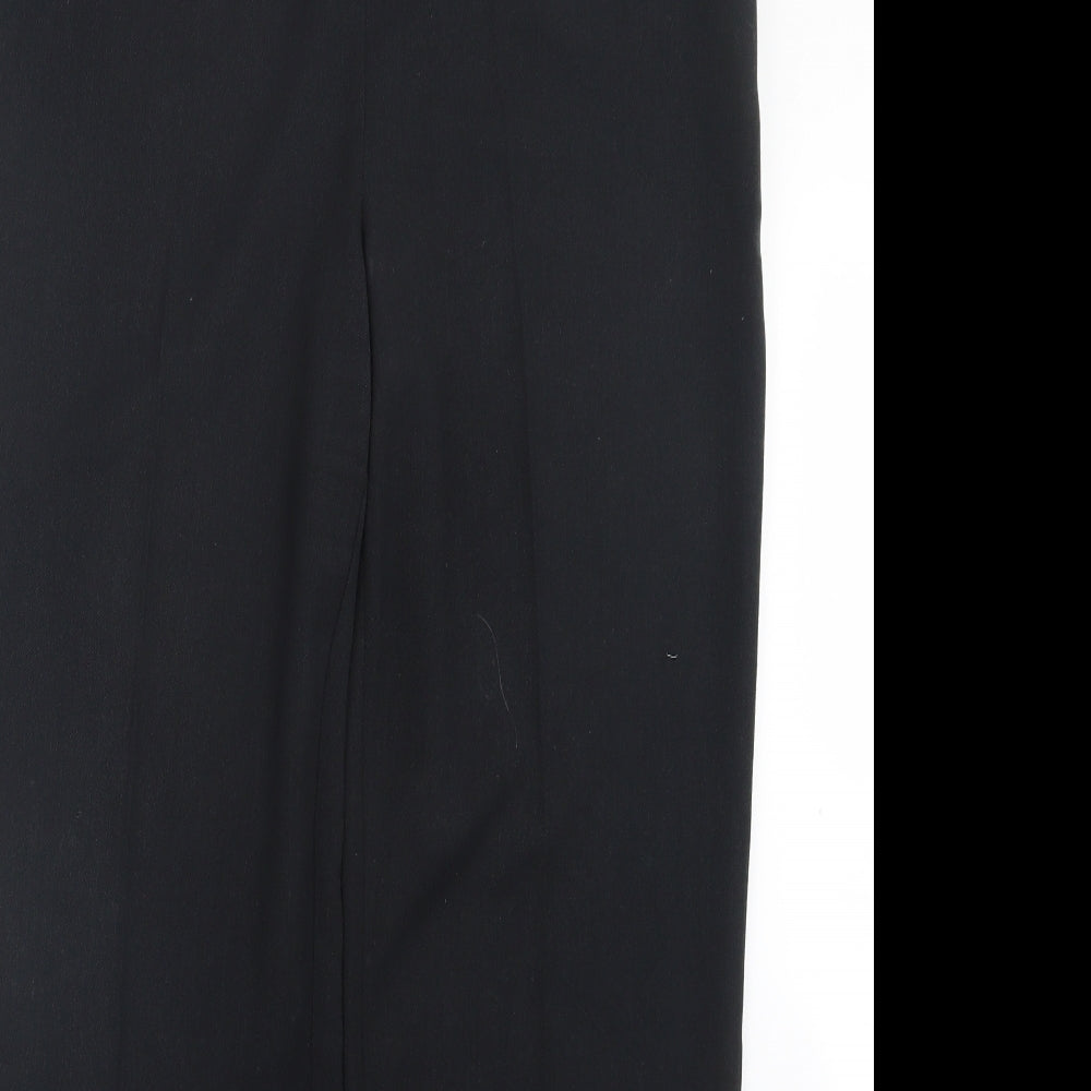Marks and Spencer Womens Black   Trousers  Size 14 L30.5 in