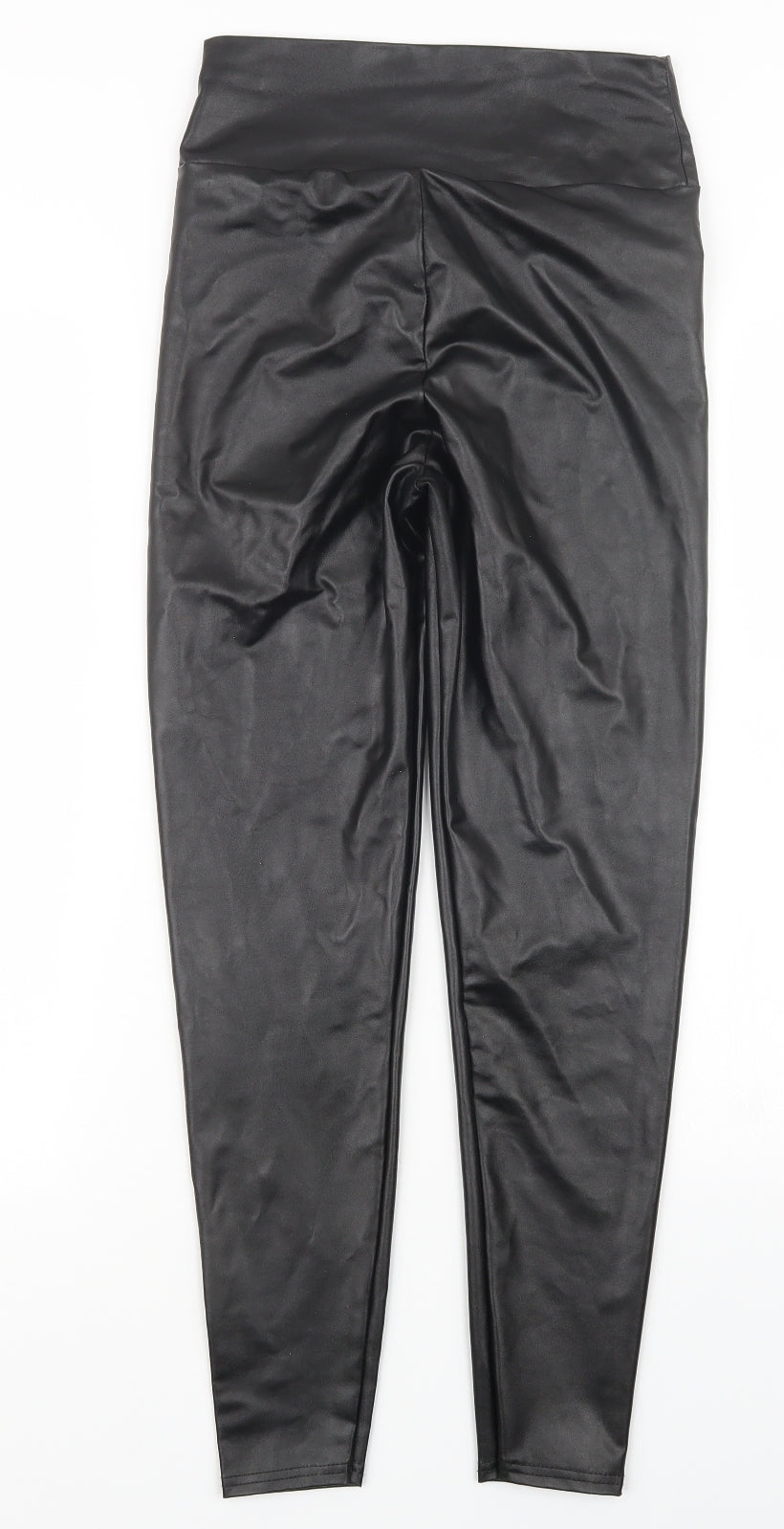 Quiz Womens Black   Trousers  Size 6 L27 in
