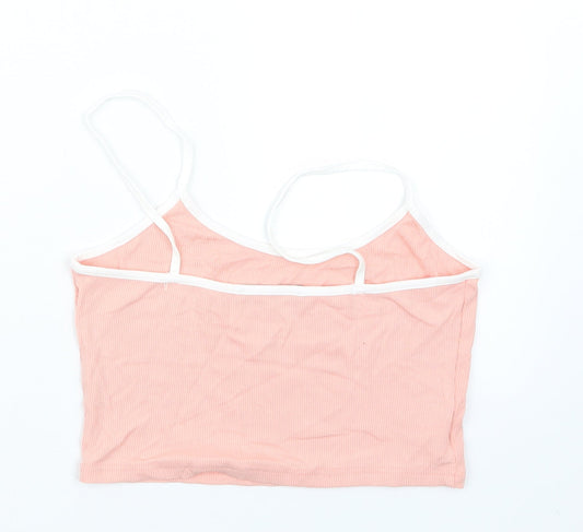 Zaful Womens Pink   Cropped T-Shirt Size 10