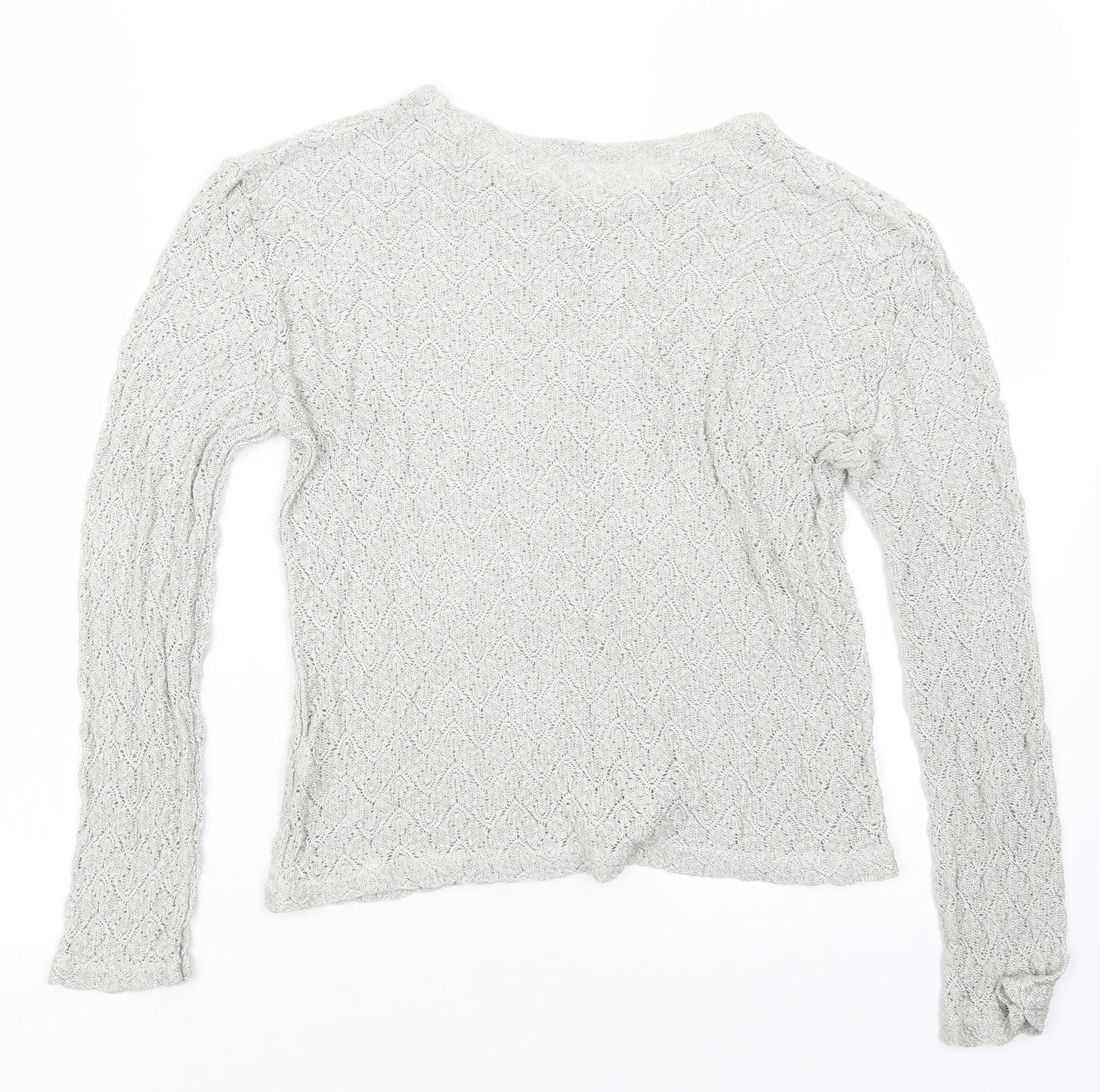 St Bernard Womens Grey  Knit Pullover Jumper Size 14