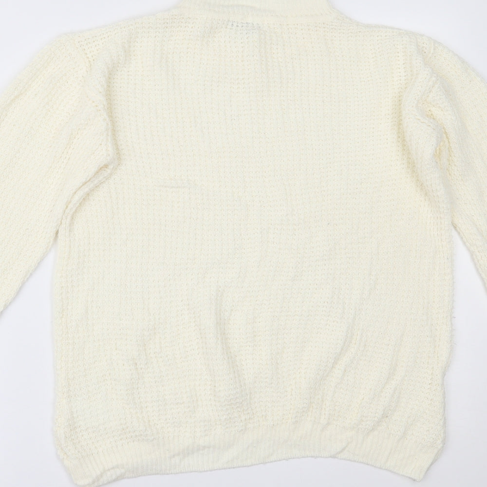 Damart Womens Ivory   Pullover Jumper Size 12