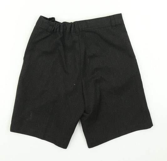 George Boys Black   Chino Shorts Size 7-8 Years