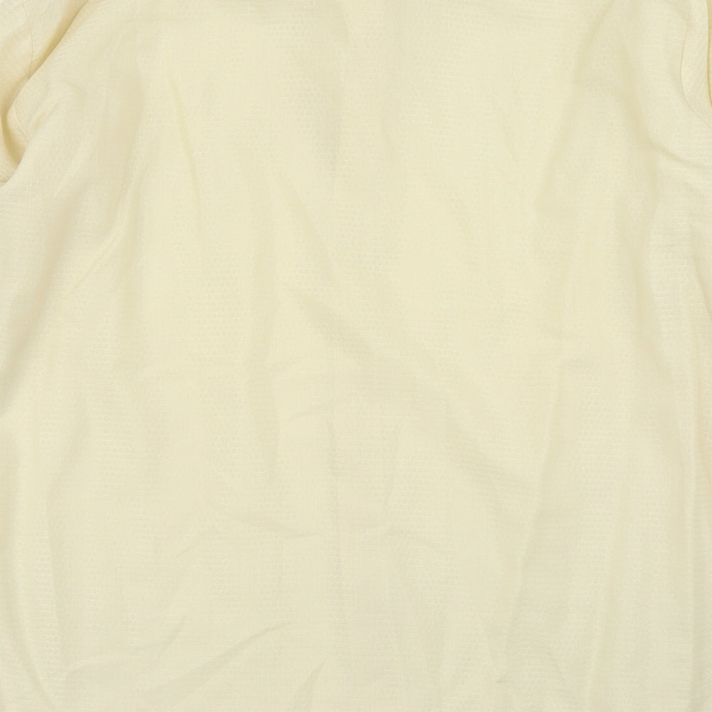 Burlin  Mens Beige    Button-Up Size 16.5