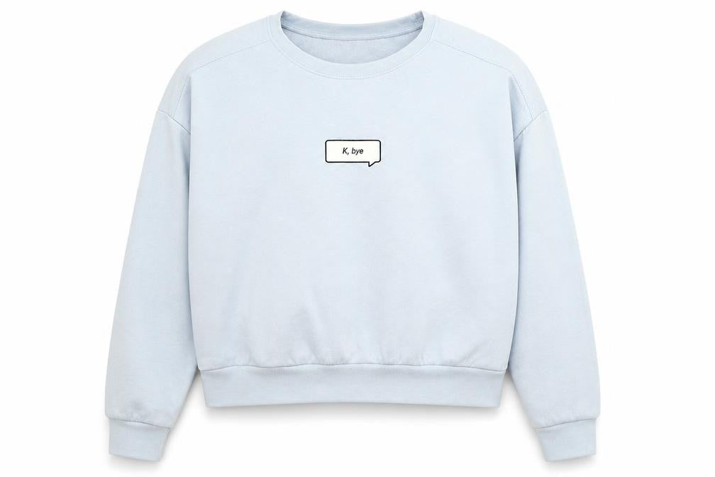 915 Generation Girls Black   Pullover Sweatshirt Size 12-13 Years  - cropped
