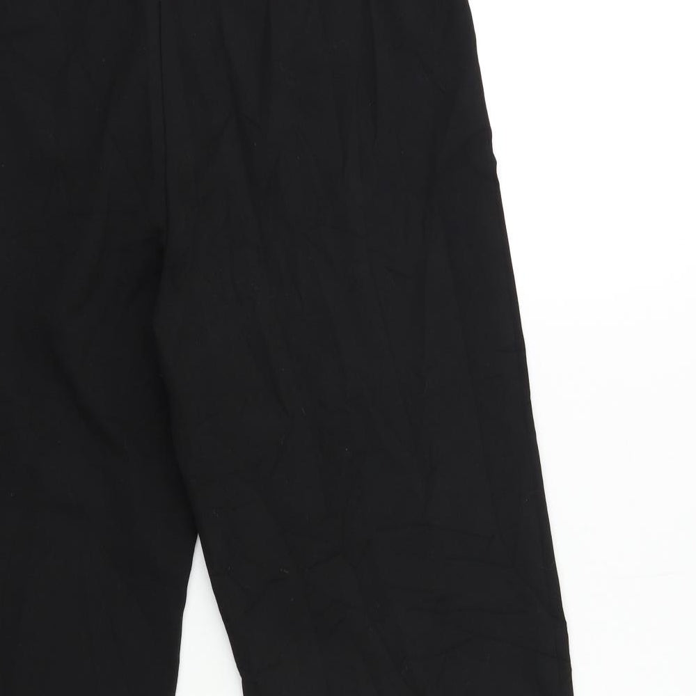 For Women Womens Black   Trousers  Size 12 L22 in