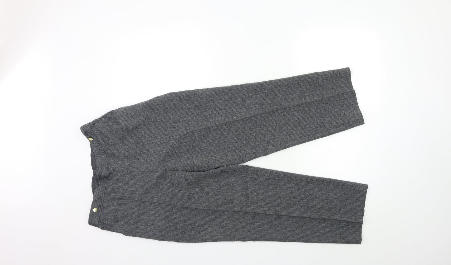 Marks and Spencer Womens Grey   Trousers  Size 10 L23 in
