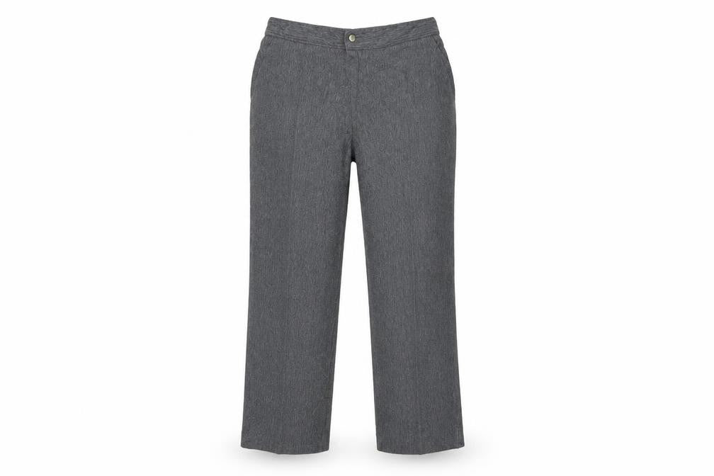 Marks and Spencer Womens Grey   Trousers  Size 10 L23 in