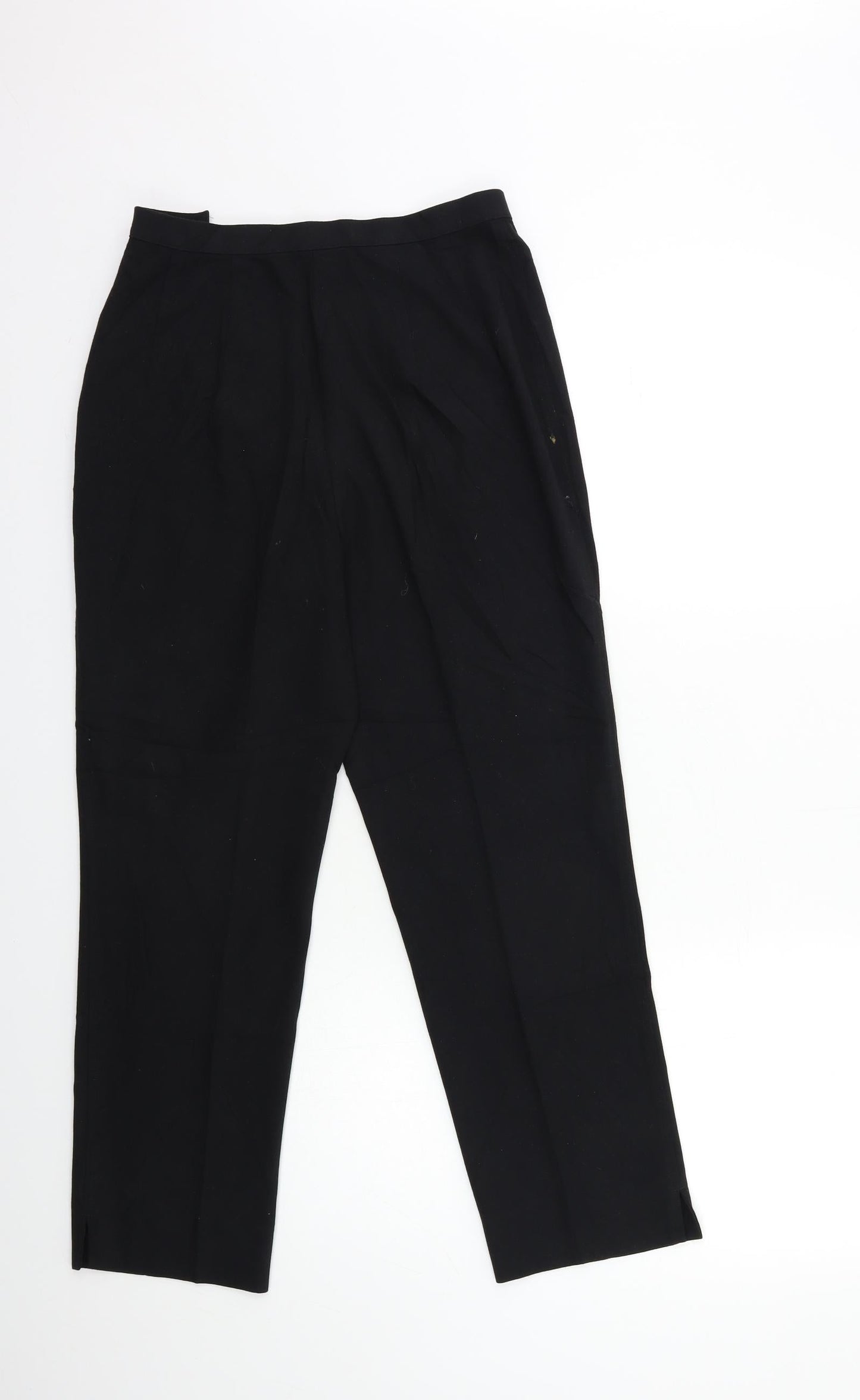 Marks and Spencer Womens Black   Trousers  Size 10 L26 in