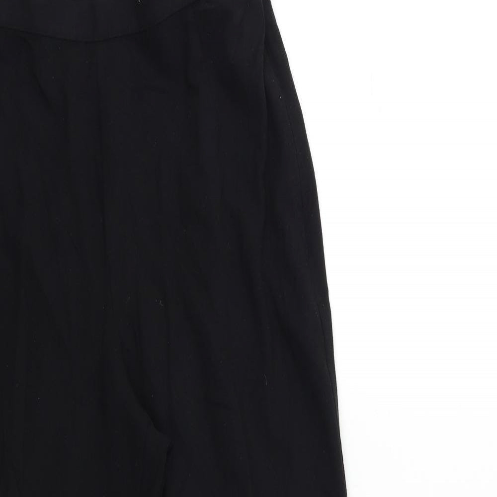 Marks and Spencer Womens Black   Trousers  Size 10 L26 in