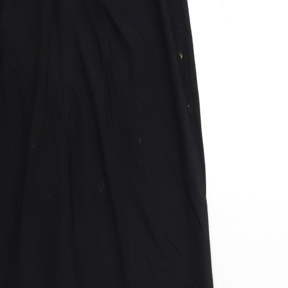 Marks and Spencer Womens Black   Trousers  Size 10 L26 in
