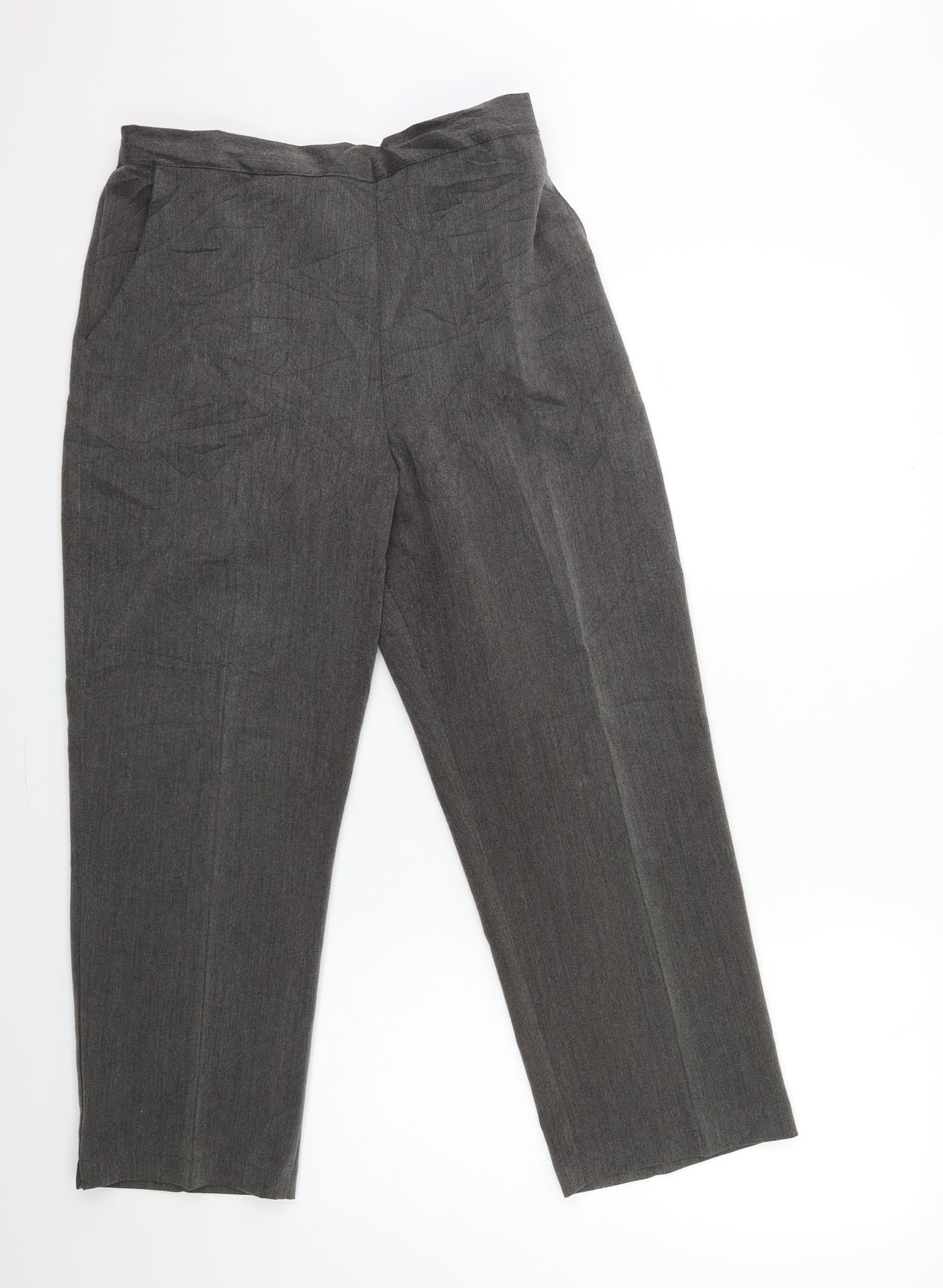 Preworn Womens Grey   Trousers  Size 18 L26 in