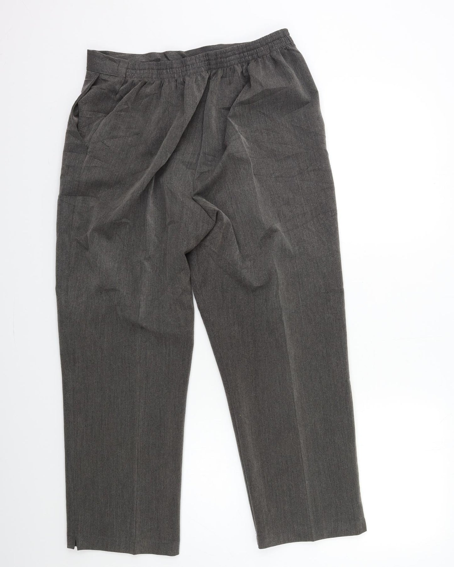 Preworn Womens Grey   Trousers  Size 18 L26 in