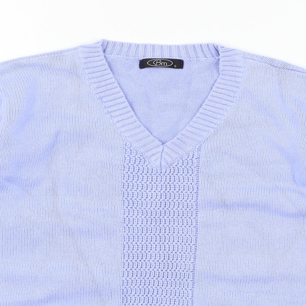 Bonmarché Womens Blue  Knit Pullover Jumper Size S