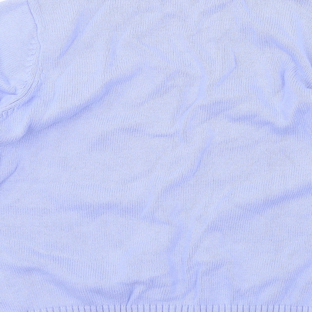 Bonmarché Womens Blue  Knit Pullover Jumper Size S