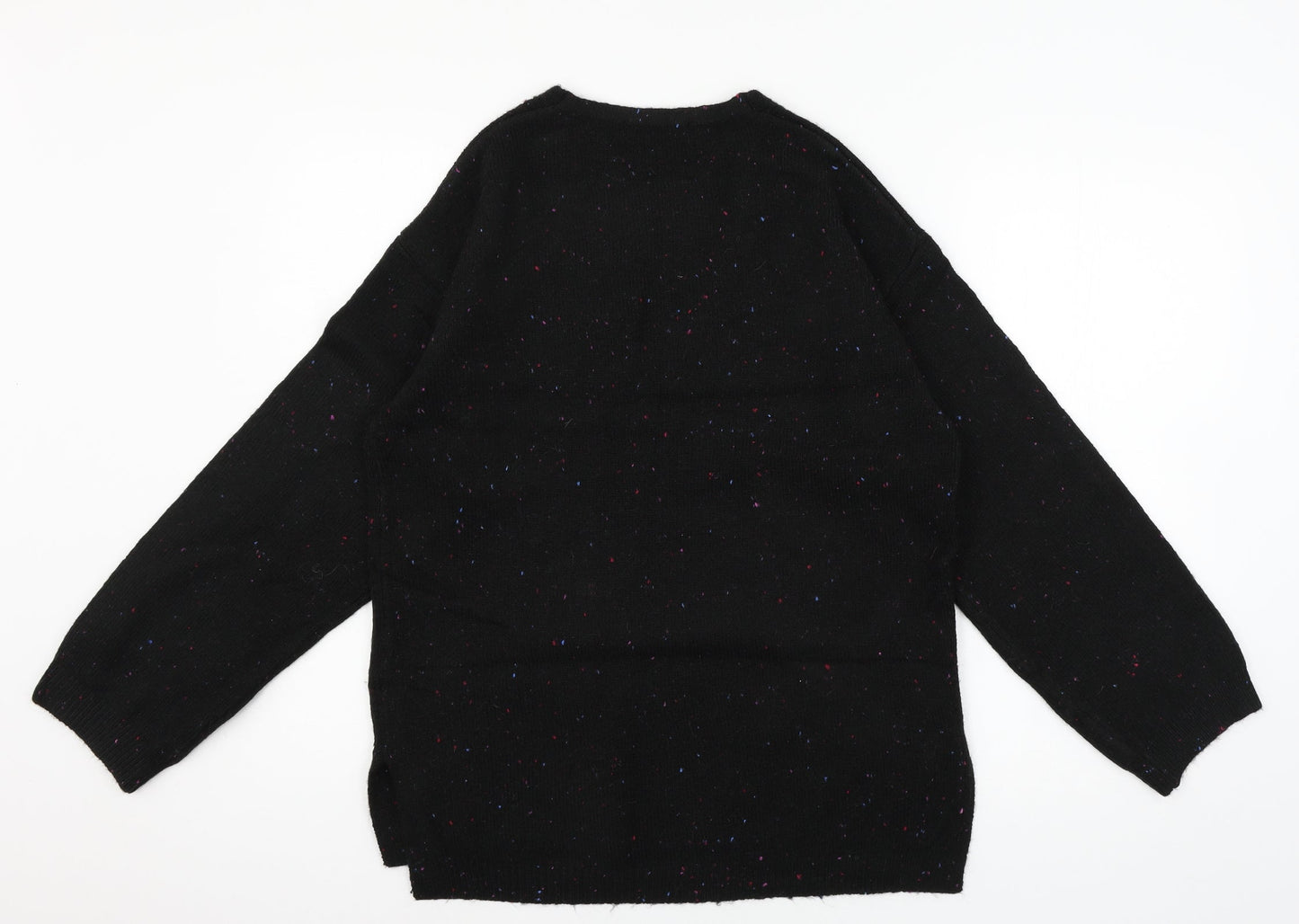 Marks and Spencer Womens Black  Knit Pullover Jumper Size S
