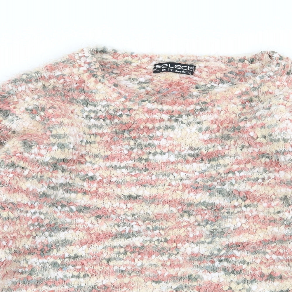 Select Womens Multicoloured   Pullover Jumper Size 14
