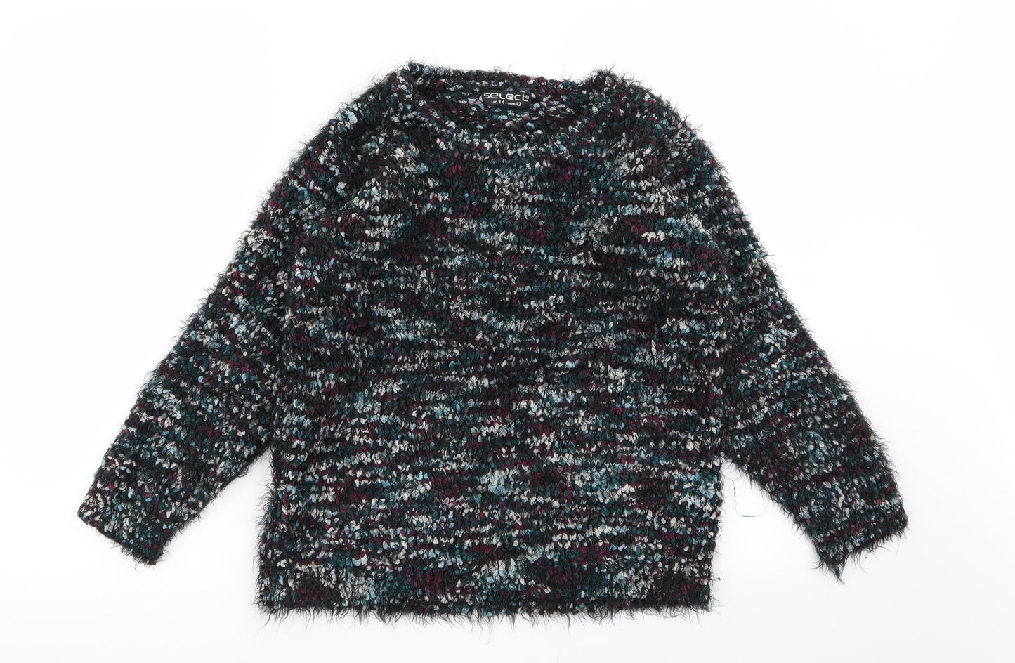 Select Womens Multicoloured   Pullover Jumper Size 14