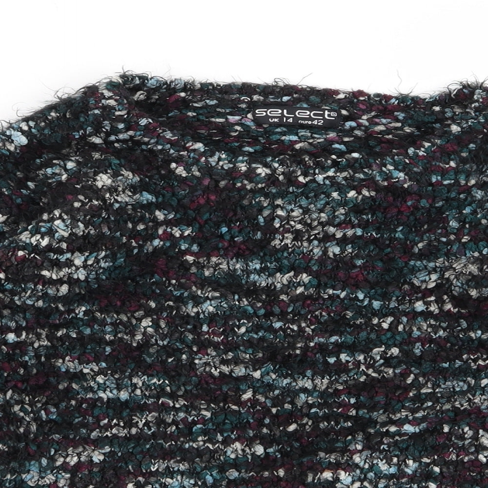 Select Womens Multicoloured   Pullover Jumper Size 14