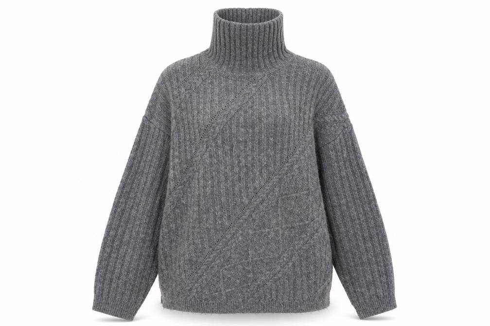 F&F Womens Grey   Pullover Jumper Size 6