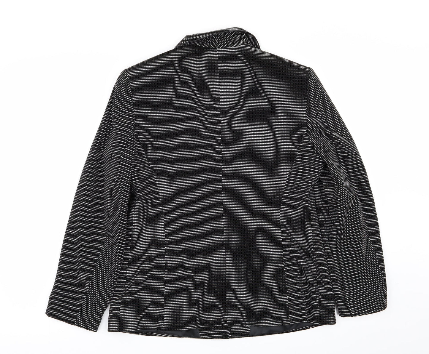 gerry webber Womens Black Polka Dot  Jacket Blazer Size 10