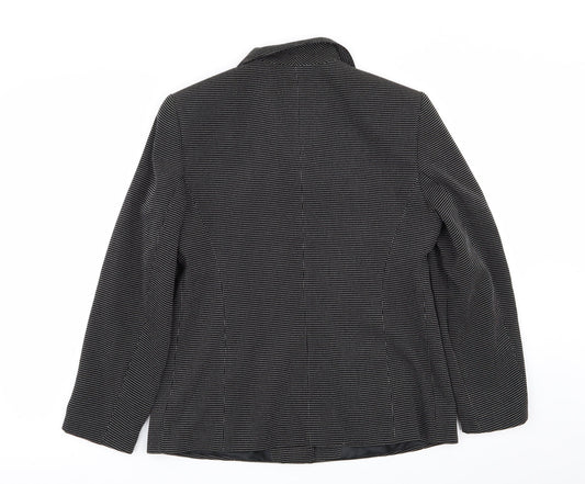 gerry webber Womens Black Polka Dot  Jacket Blazer Size 10