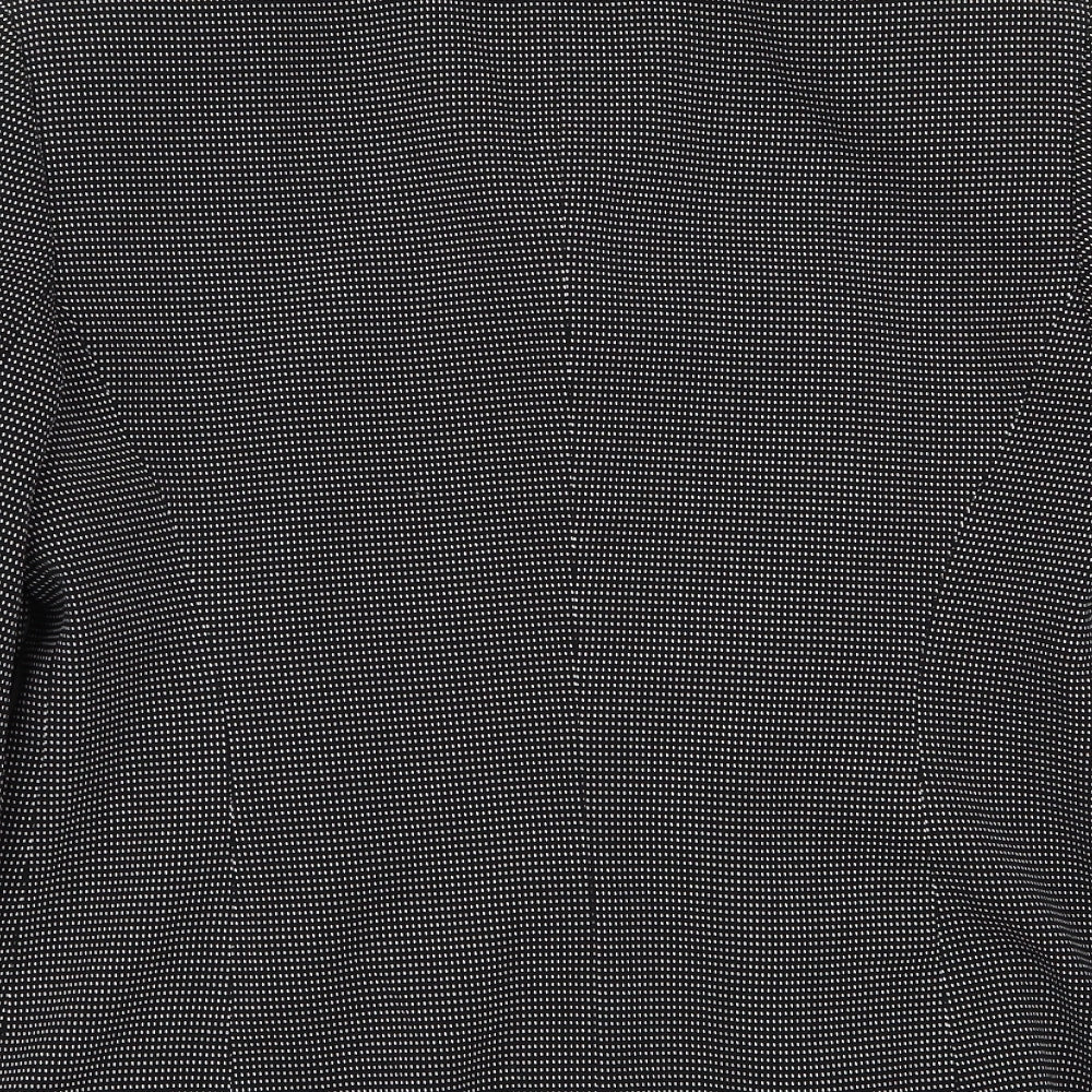 gerry webber Womens Black Polka Dot  Jacket Blazer Size 10