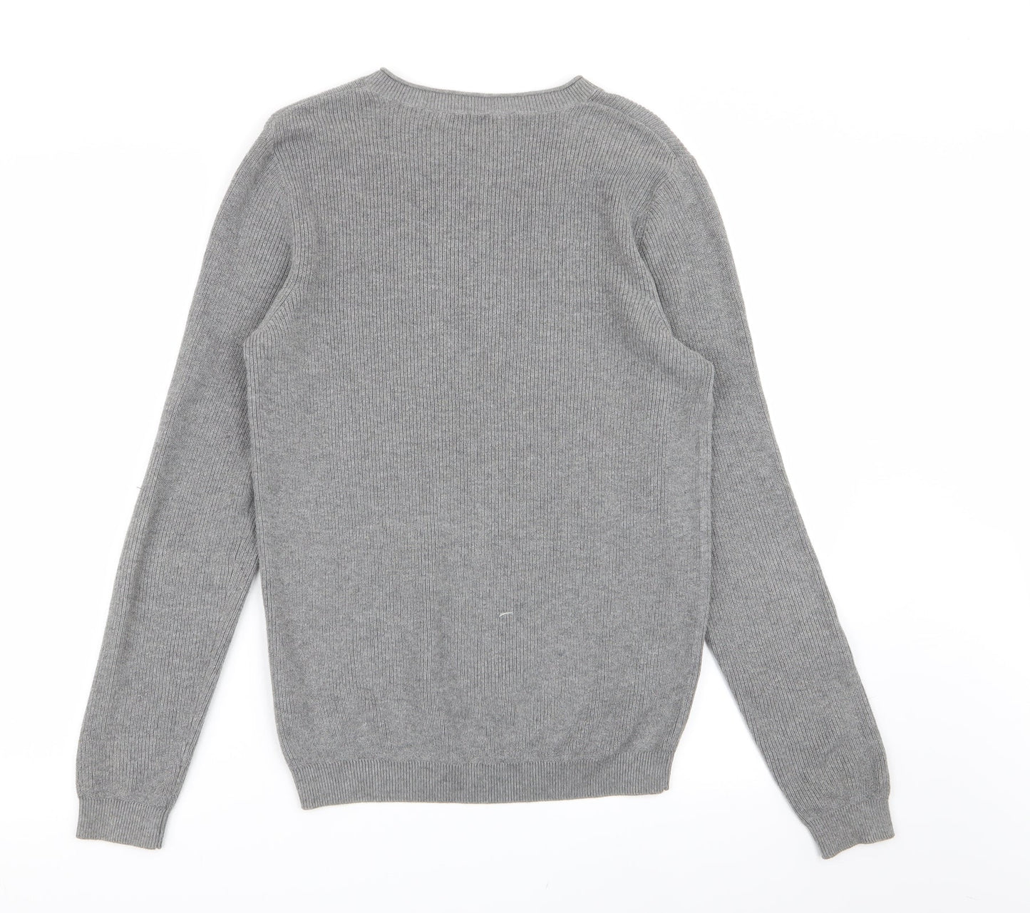 DNM Dissident Mens Grey   Pullover Jumper Size S