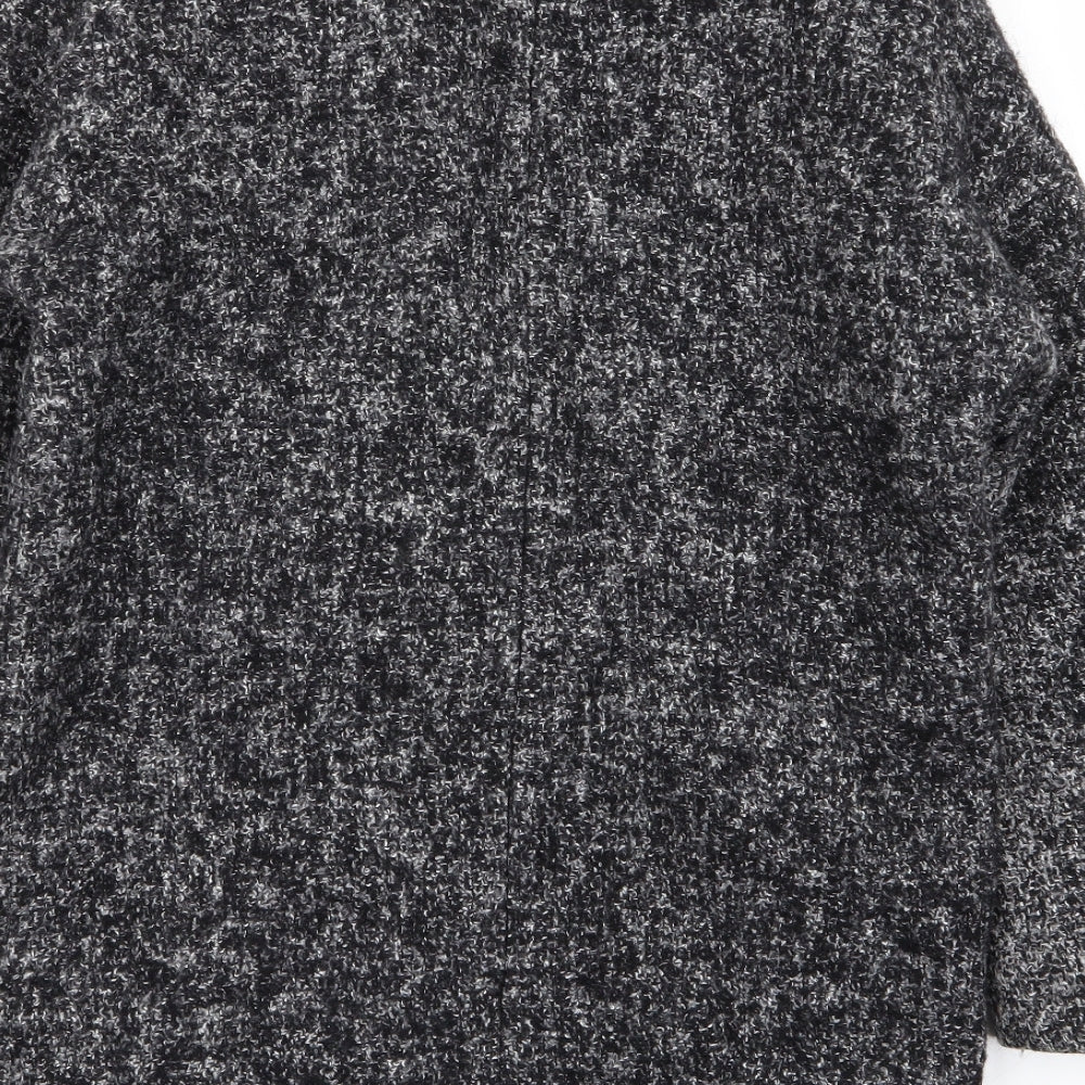 Divided by H&M Womens Grey   Overcoat Coat Size 6