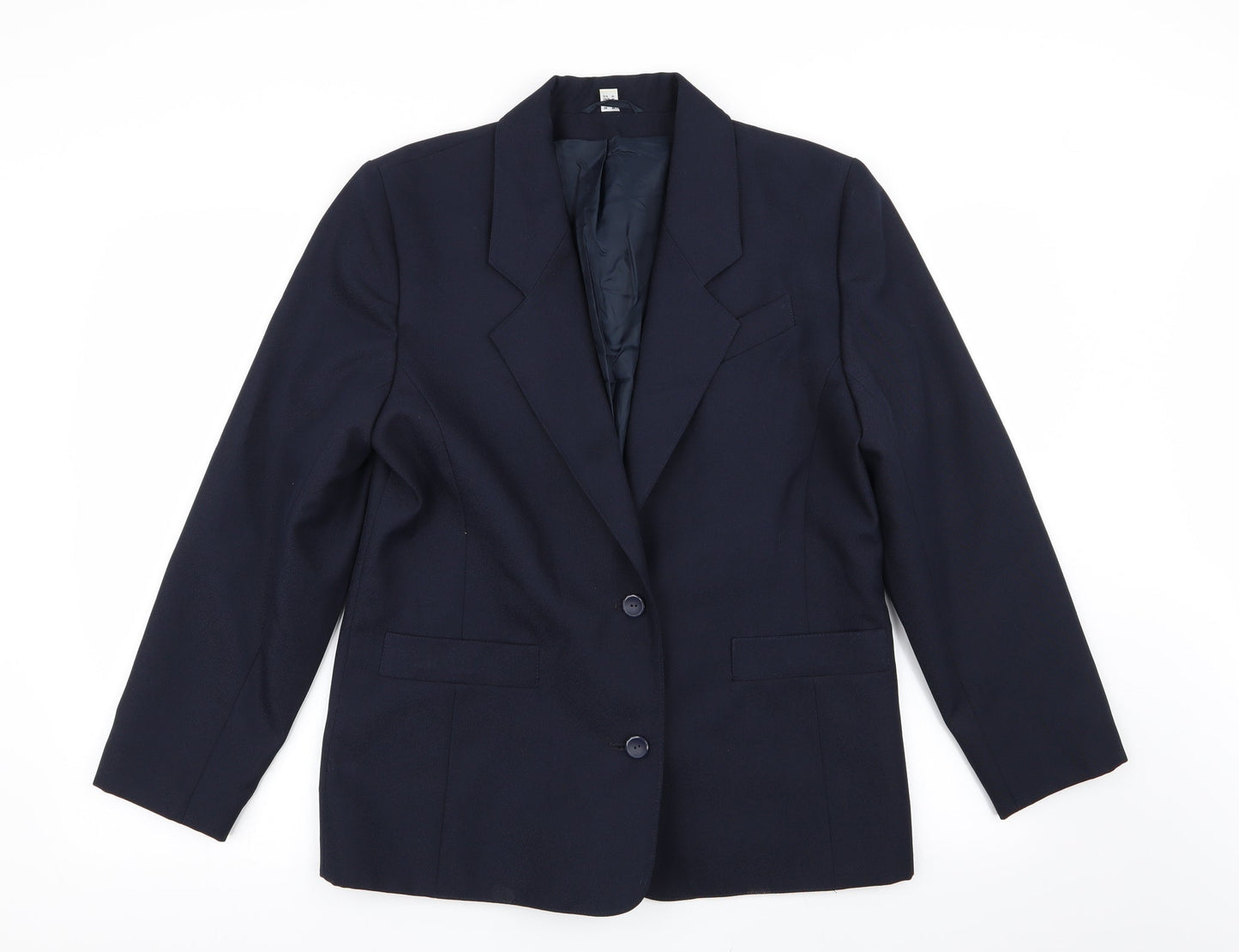 Preworn Womens Blue   Jacket Blazer Size 14