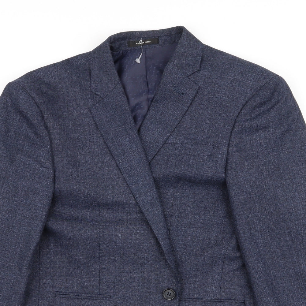 Cedar Wood State Mens Blue   Jacket Blazer Size S