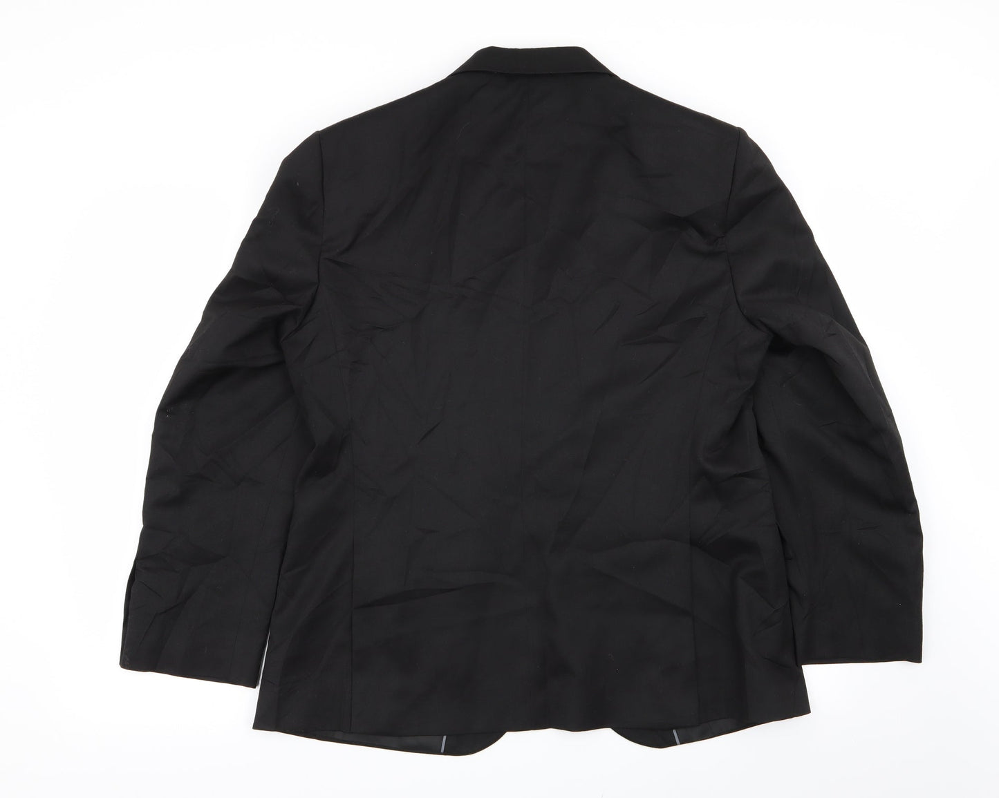 M&S Mens Black   Jacket Blazer Size 40
