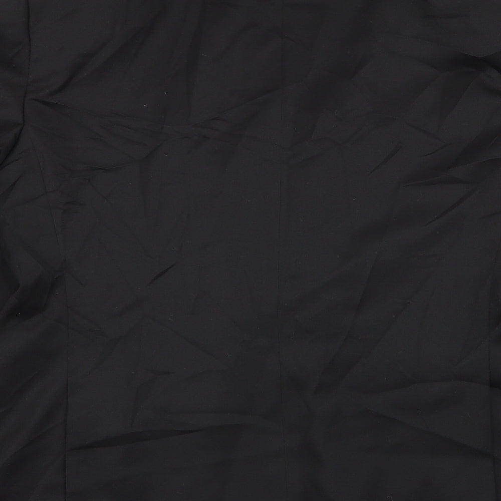 M&S Mens Black   Jacket Blazer Size 40
