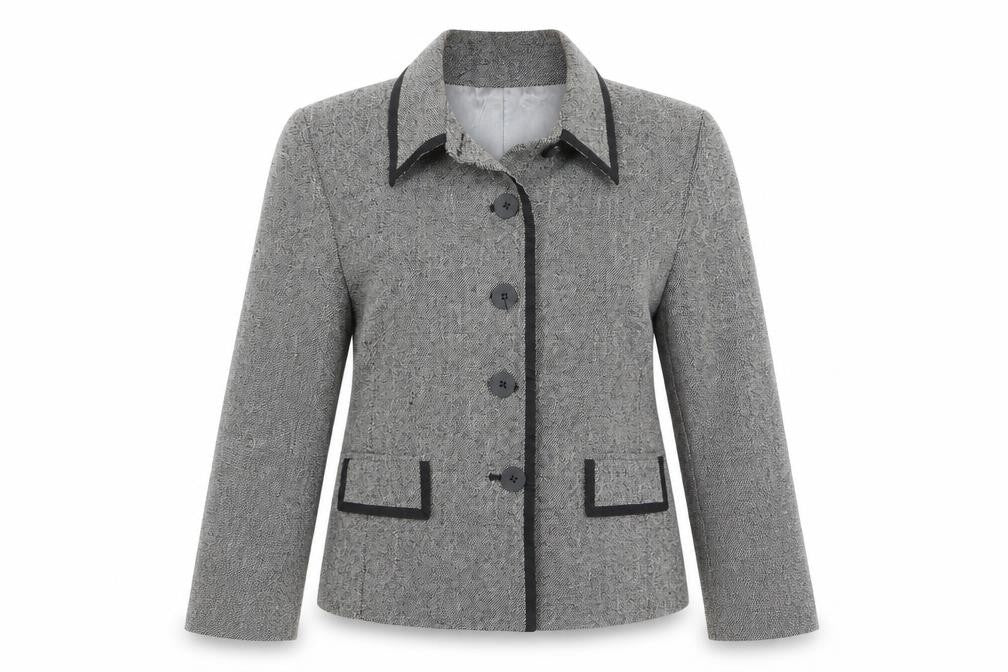 CMD Womens Grey   Jacket Blazer Size 12