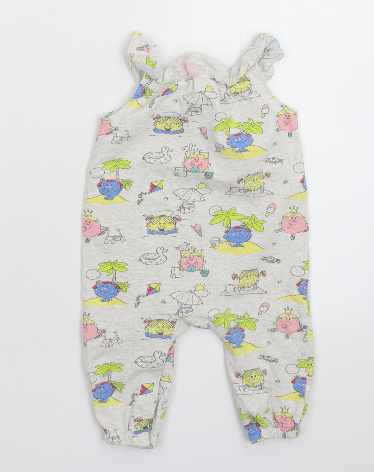 F&F Baby Grey   Babygrow One-Piece Size 3-6 Months
