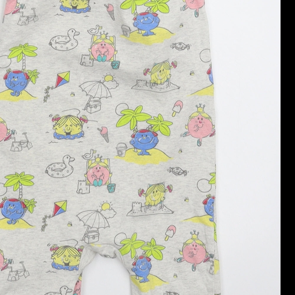 F&F Baby Grey   Babygrow One-Piece Size 3-6 Months