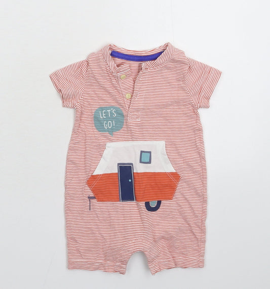 Gap Baby Red Striped  Babygrow One-Piece Size 3-6 Months
