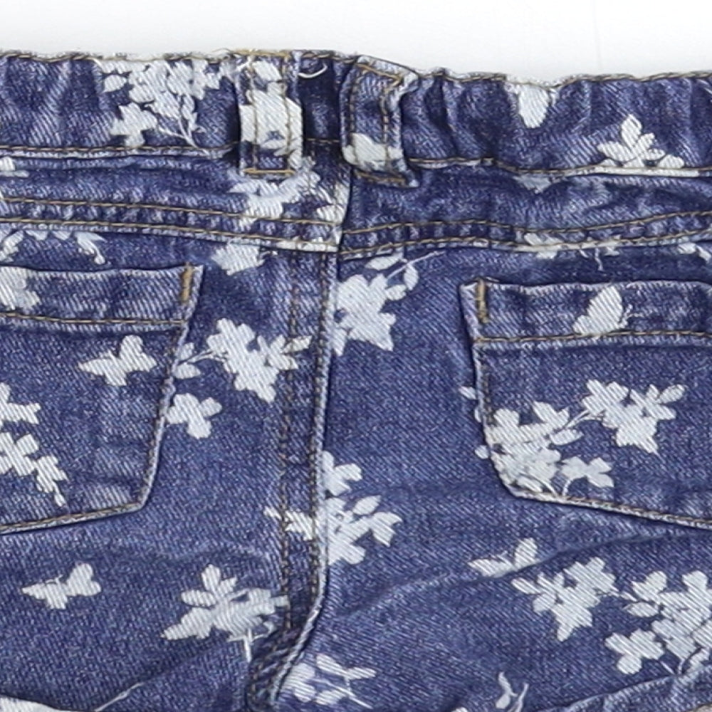 Very Girls Blue  Denim Hot Pants Shorts Size 2-3 Years