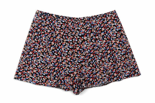 New Look Womens Multicoloured Floral  Hot Pants Shorts Size 6