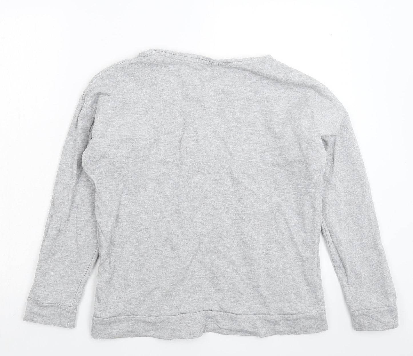 Papaya Womens Grey   Pullover Sweatshirt Size M