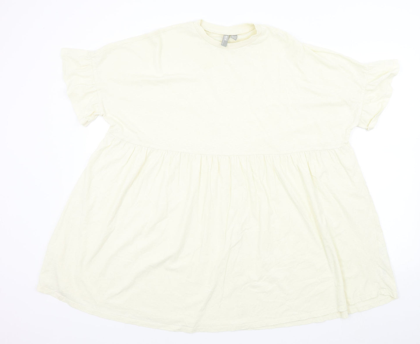 ASOS Womens Beige Colourblock  Basic T-Shirt Size 6