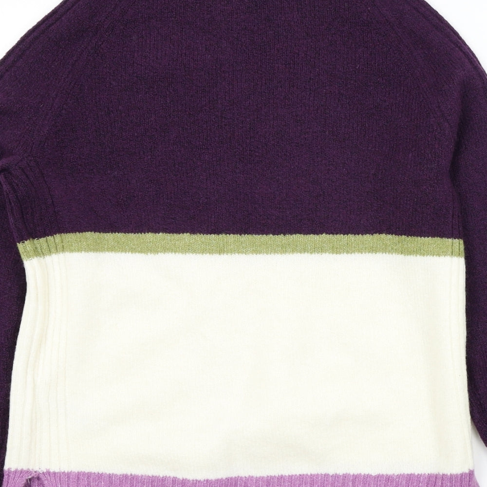 M&S Womens Purple   Pullover Jumper Size XS