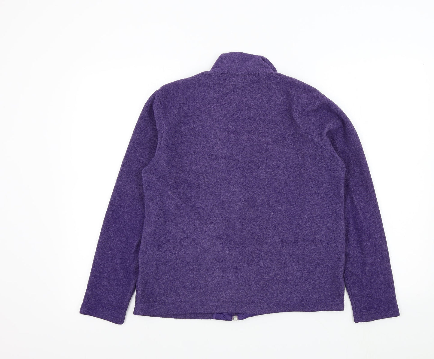 Joie De Vivre Womens Purple   Full Zip Jumper Size M