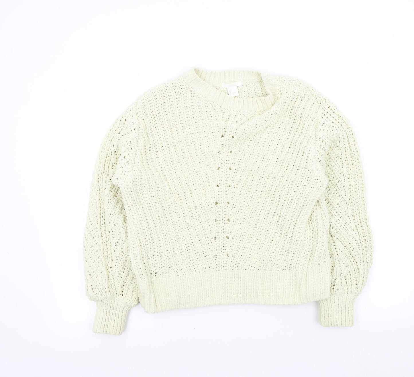 H&M Womens Beige   Pullover Jumper Size S