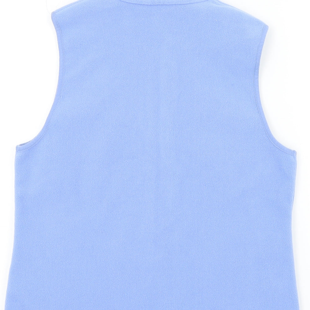 M&S Womens Blue   Jacket Waistcoat Size 12